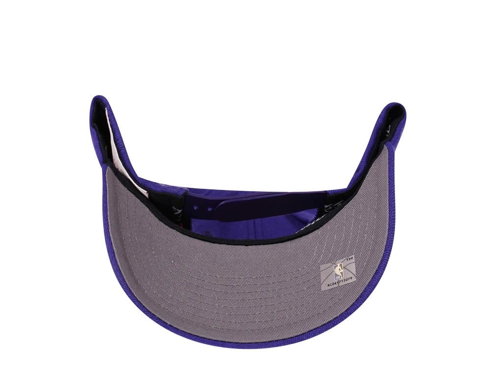 Mitchell & Ness Phoenix Suns Team Ground Red Line Solid Flex Snapback Hat