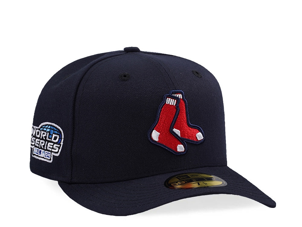 New Era Boston Red Sox World Series 2004 Navy Prime Edition Pre Curved 59Fifty Fitted Hat