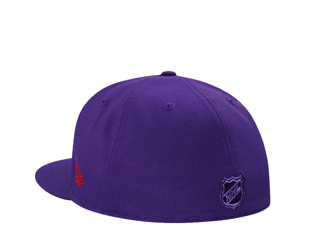 New Era Detroit Red Wings Stanley Cup 1998 Purple Al Edition 59Fifty Fitted Hat