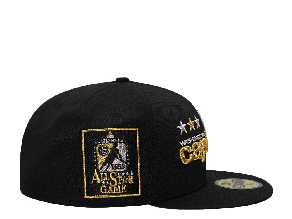 New Era Washington Capitals All Star Game 1982 Metallic Wool Prime Edition 59Fifty Fitted Hat