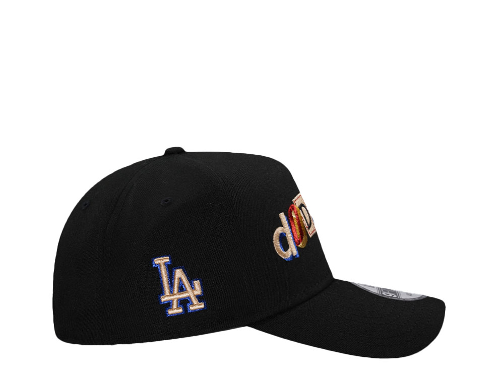 New Era Los Angeles Dodgers Lettering Black Edition 9Forty A