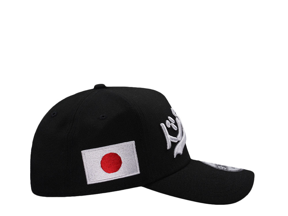 New Era Los Angeles Dodgers Kanji Japan Black Prime 9Forty A Frame