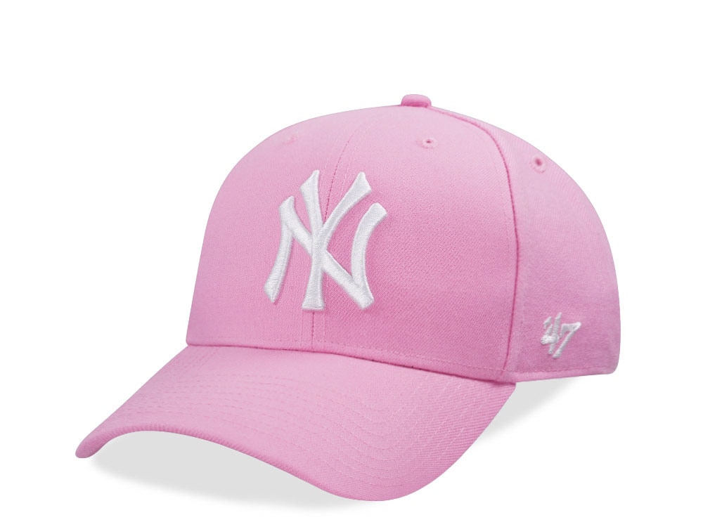 47Brand New York Yankees Rosa MVP Snapback Hat
