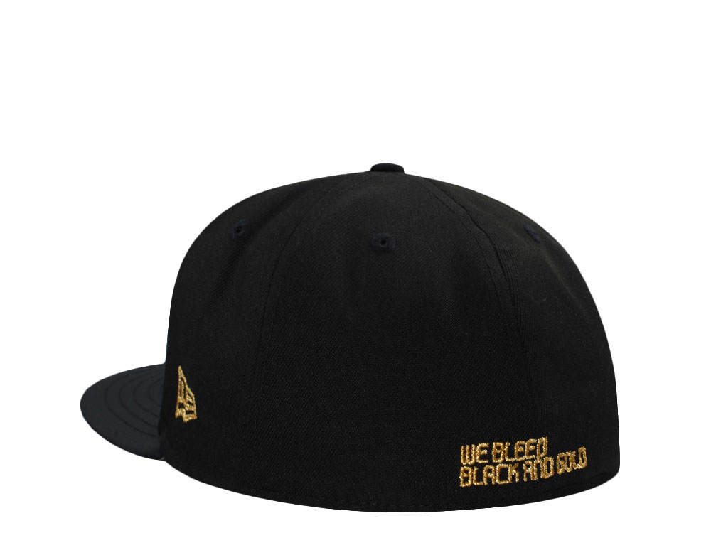 New Era Pittsburgh Pirates PNC Park Upside Black Prime Edition 59Fifty Fitted Hat