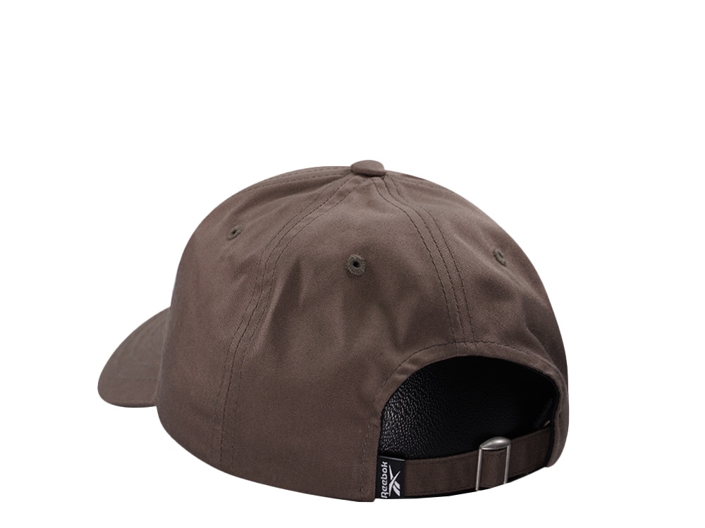 Reebok Mini Logo Gray Strapback Hat