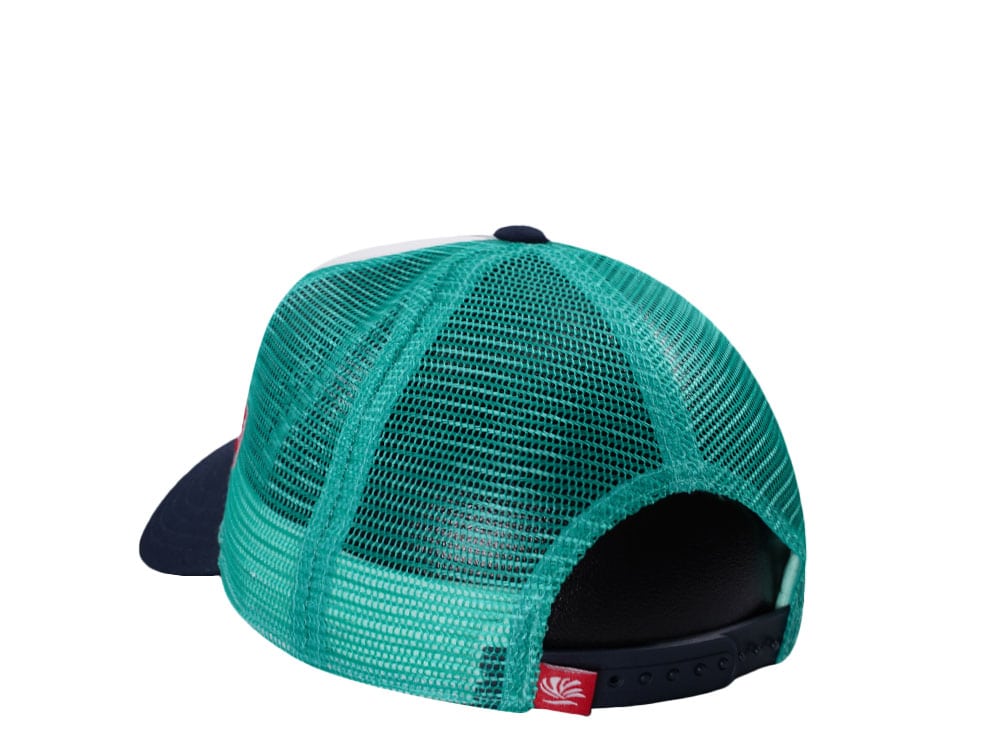 Djinns Suns Up Buns Up Coastal Trucker Snapback Hat