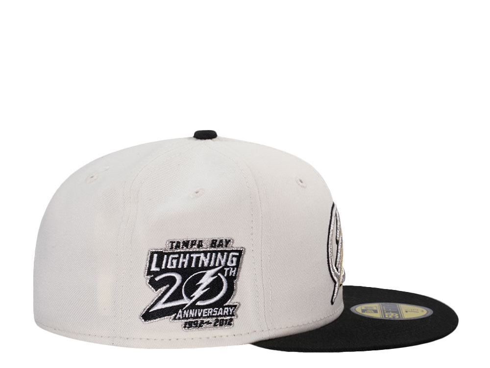 New Era Tampa Bay Lightning 20th Anniversary Chrome Two Tone Edition 59Fifty Fitted Hat