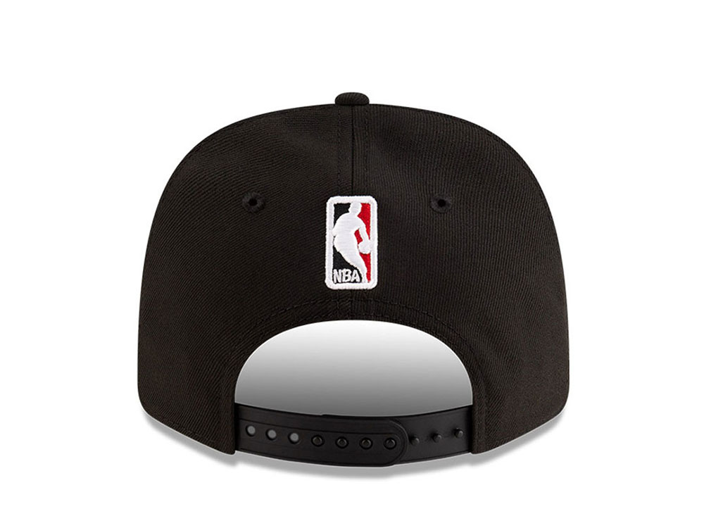New Era Chicago Bulls NBA Team Black Edition 9Seventy Stretch Snapback Hat