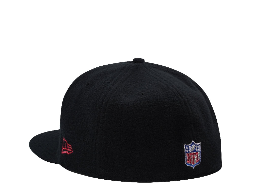 New Era Buffalo Bills 25th Anniversary Black Prime Fleece Edition 59Fifty Fitted Hat