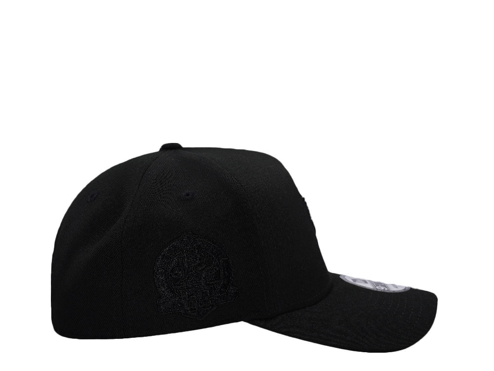 New Era Los Angeles Dodgers Black on Black Prime Edition 9Forty A Frame Snapback Hat