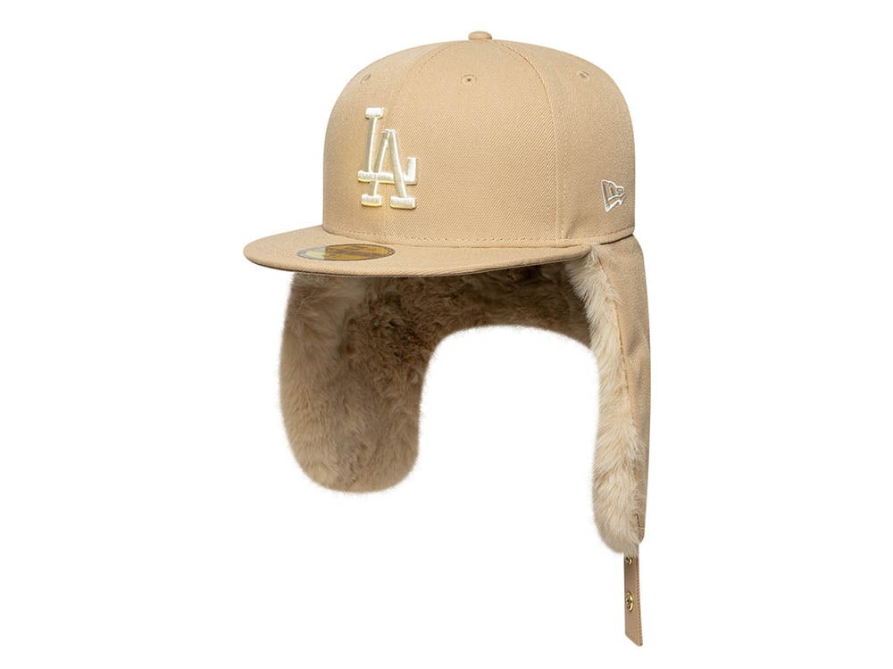 New Era Los Angeles Dodgers World Series 1981 Camel Prime Edition 59Fifty Dogear Fitted Hat