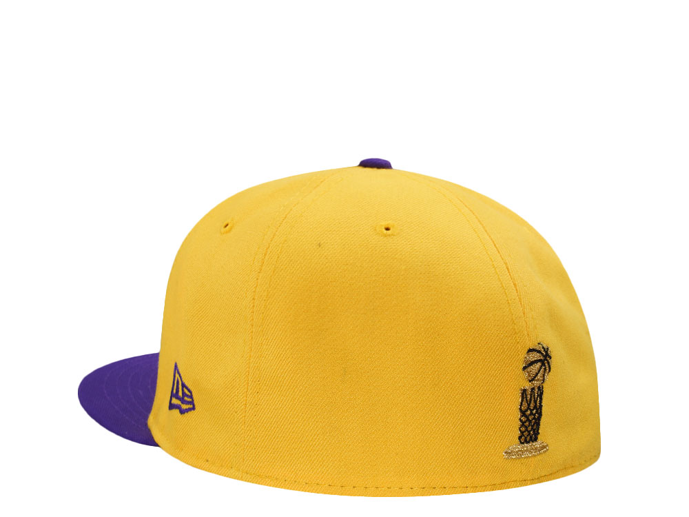 New Era Los Angeles Lakers NBA Finals 2000 Metallic Two Tone Edition 59Fifty Fitted Hat