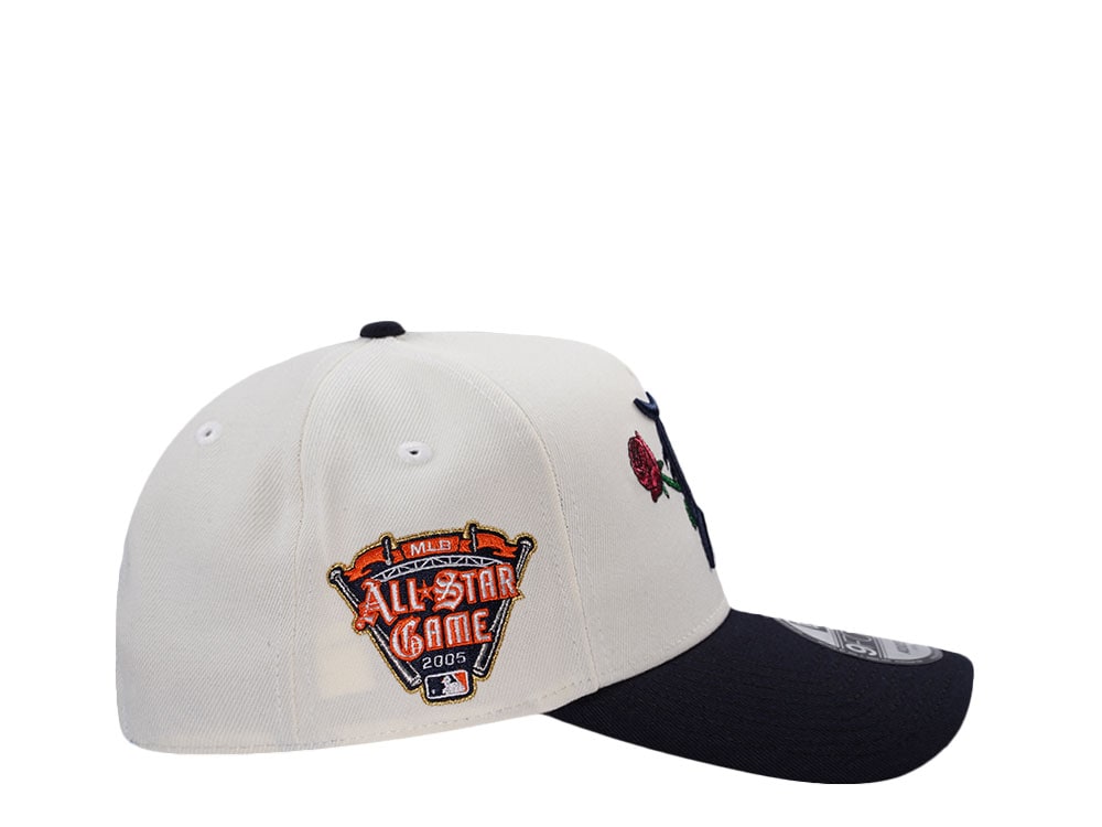 New Era Detroit Tigers All Star Game 2005 Rose Chrome Two Tone Edition 9Forty A Frame Snapback Hat