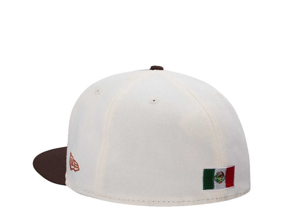 New Era Mexico Temple Chrome Two Tone Edition 59Fifty Fitted Hat