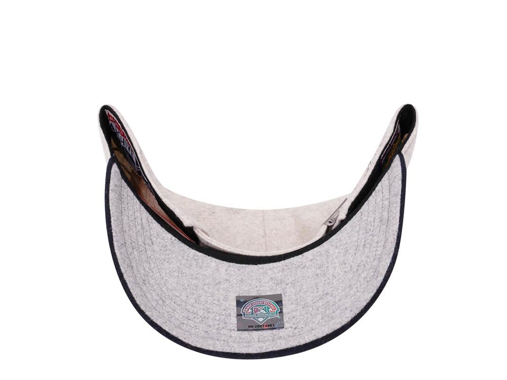 American Needle Chicago Whales Flannel Archive Legend Curved Strapback Hat