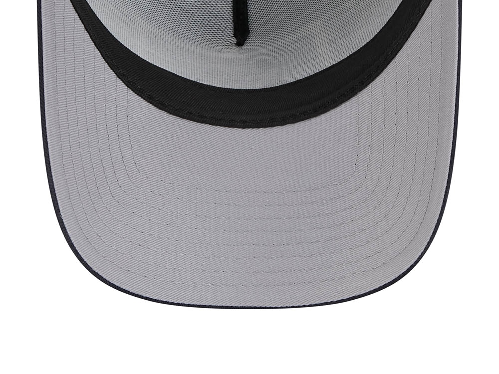 New Era Atlanta Braves M Patch Black 9Forty A Frame Trucker Snapback Hat