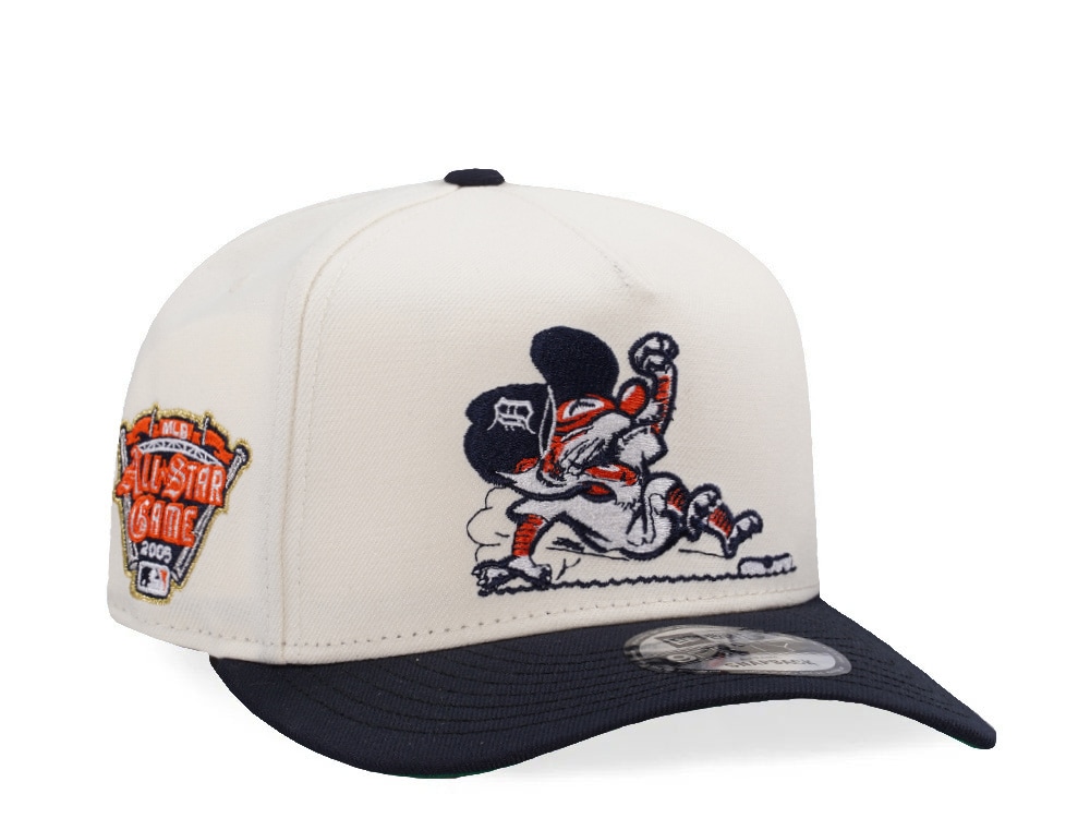 New Era Detroit Tigers All Star Game 2005 Chrome Two Tone Edition 9Fifty A Frame Snapback Hat