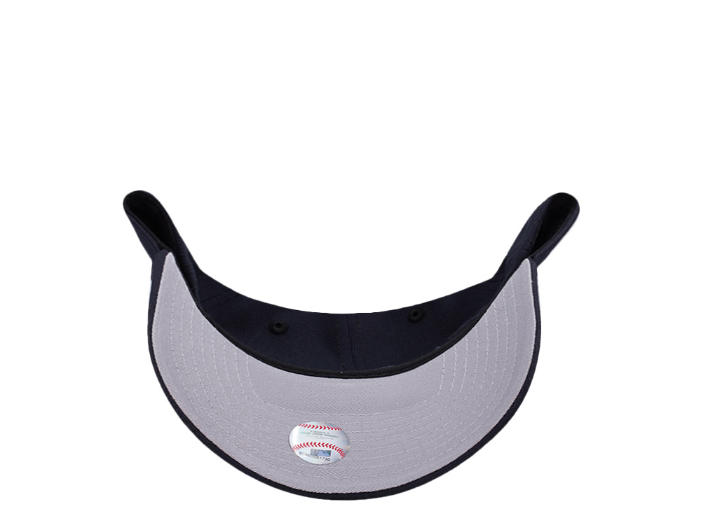 New Era New York Yankees Micro Script Navy Prime Edition 9Forty A Frame Snapback Hat
