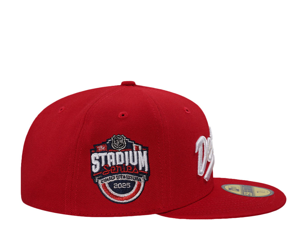 New Era Detroit Red Wings Stadium Series 2025 Red Prime Edition 59Fifty Fitted Hat
