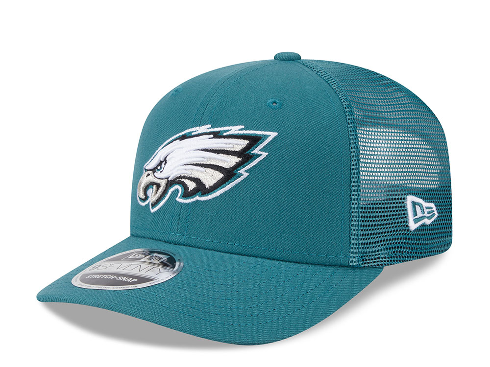 New Era Philadelphia Eagles Dark Teal Edition 9Seventy Trucker Snapback Hat