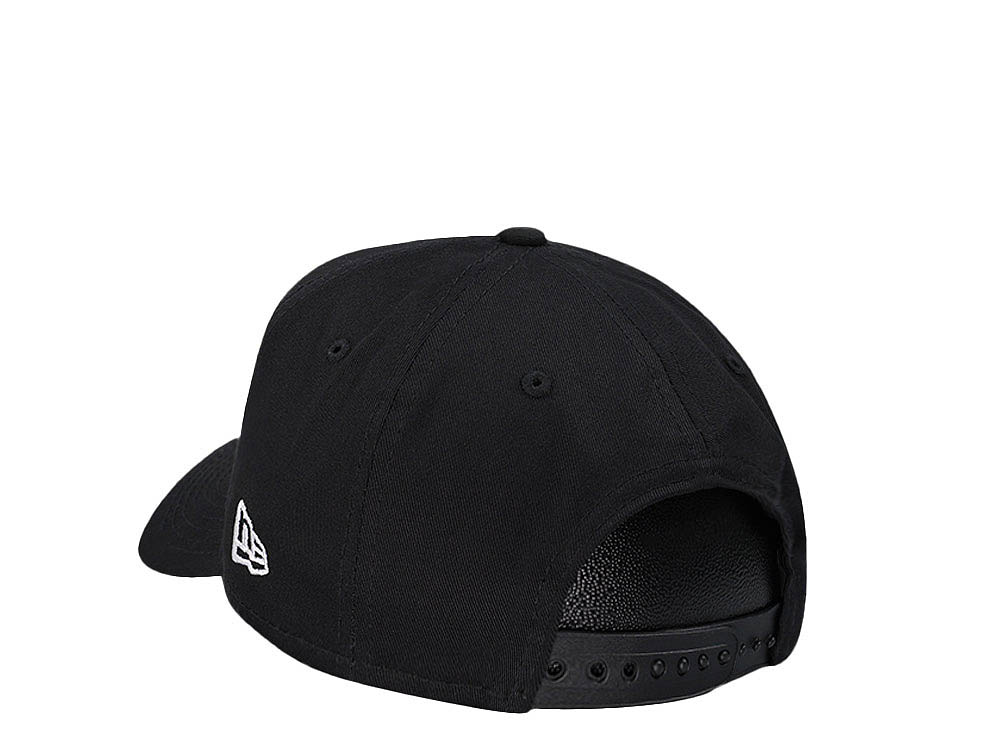 New Era Pittsburgh Steelers Black 9Forty A Frame Snapback Hat