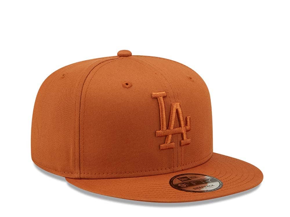 New Era Los Angeles Dodgers Essential Orange 9Fifty Snapback Hat
