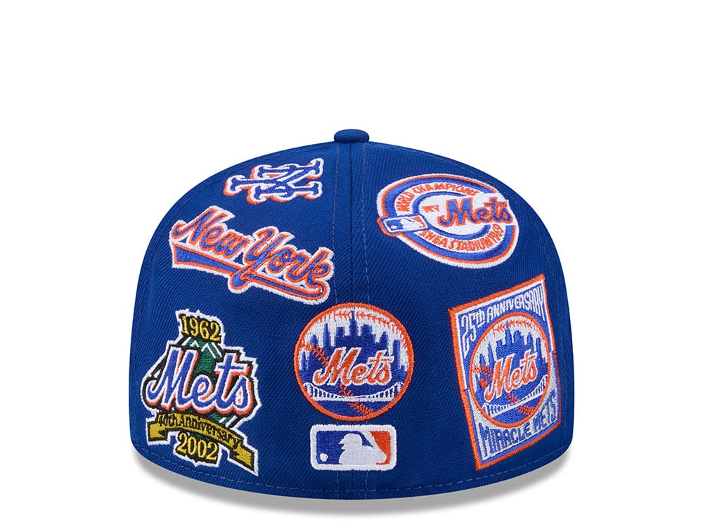 New Era New York Mets All Over Blue Edition 59Fifty Fitted Hat