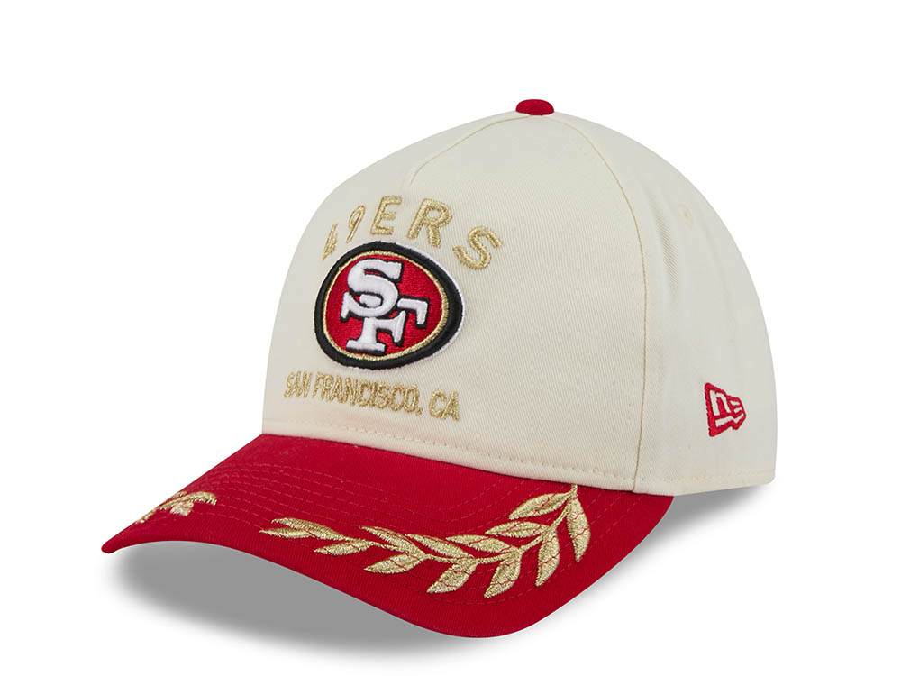New Era San Francisco 49ers 2025 Draft Edition 9Twenty A Frame Strapback Hat