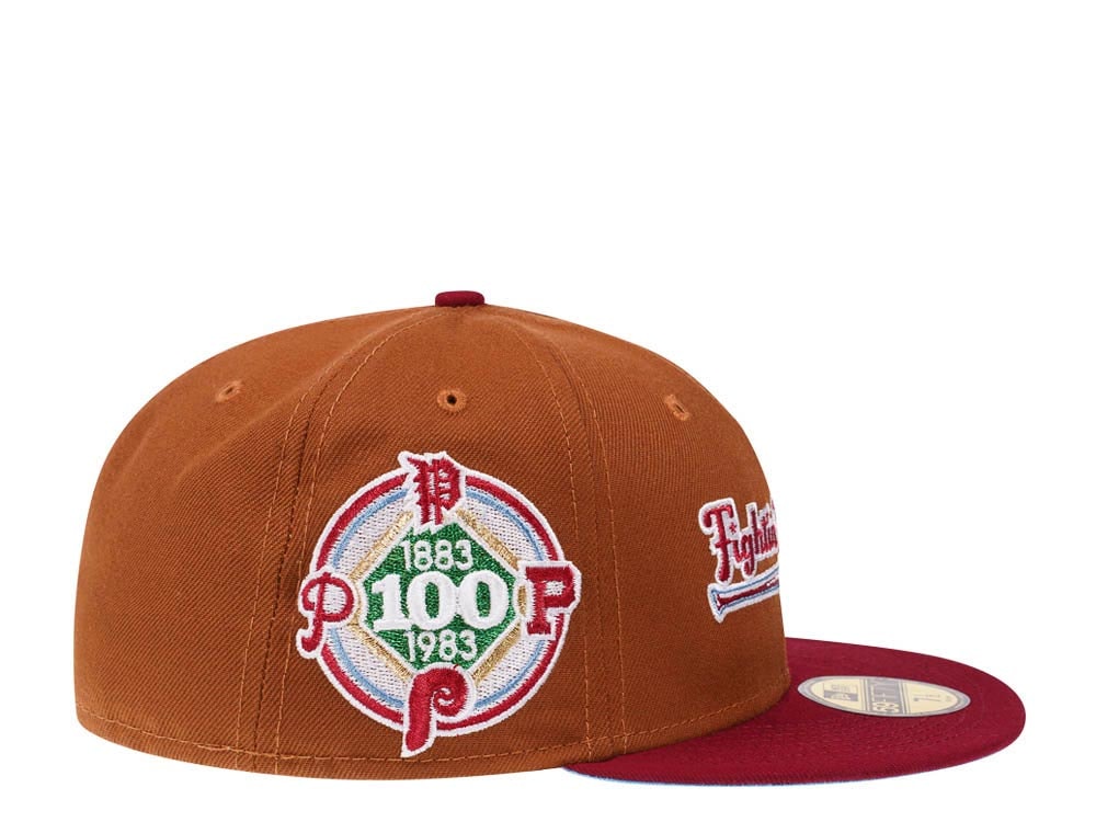 New Era Philadelphia Phillies 100th Anniversary Fightin Prime Two Tone Edition 59Fifty Fitted Hat