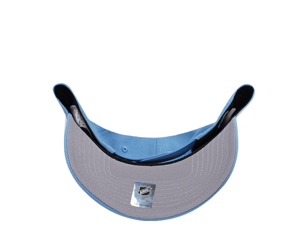 New Era Anaheim Ducks 10th Anniversary Sky Blue Prime Edition 9Forty A Frame Snapback Hat