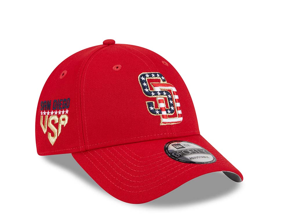 New Era San Diego Padres 4th of July 23 9Forty Stretch Snapback Hat