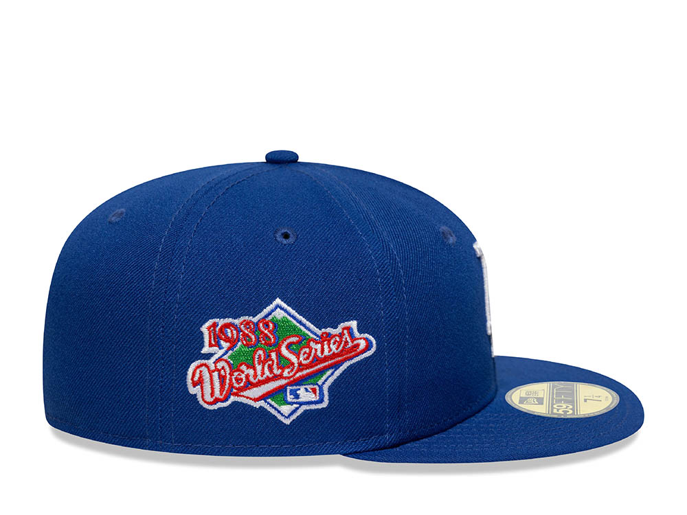 New Era Los Angeles Dodgers World Series 1988 Multi Kanji Blue Prime Edition 59Fifty Fitted Hat