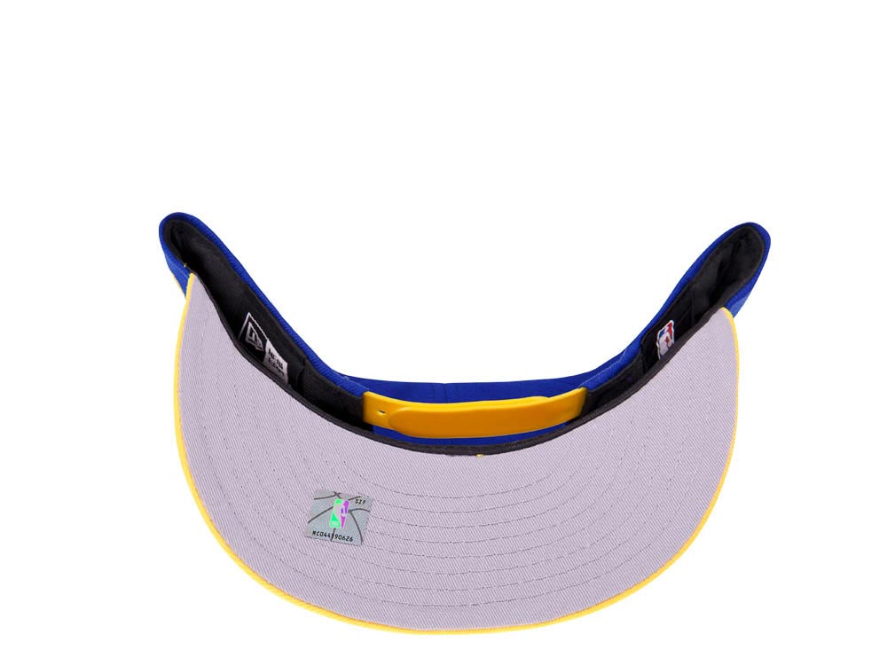 New Era Golden State Warriors Blue Gold Two Tone Edition 9Fifty Snapback Hat