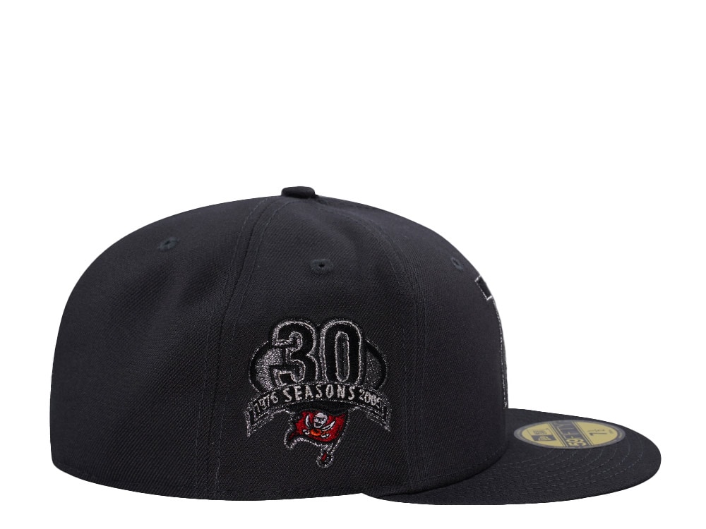 New Era Tampa Bay Buccaneers 30th Anniversary Gray Prime Edition 59Fifty Fitted Hat