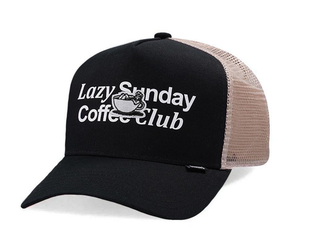 Djinns HFT Guy in a Cup Black Trucker Snapback Hat