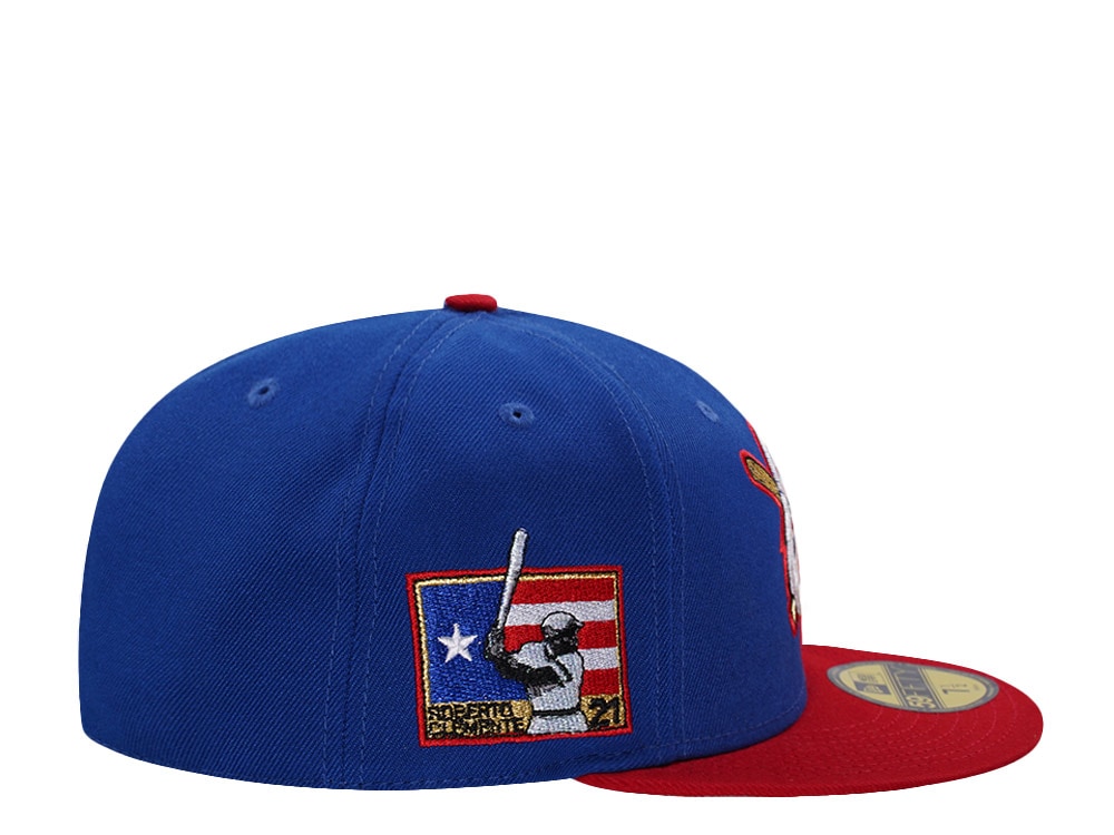 New Era Pittsburgh Pirates Roberto Clemente Blue Two Tone Edition 59Fifty Fitted Hat