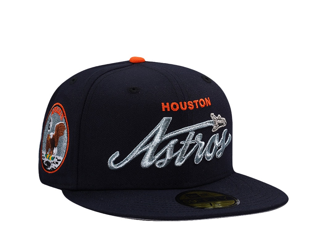 New Era Houston Astros Apollo 11 Metallic Navy Prime Edition 59Fifty Fitted Hat