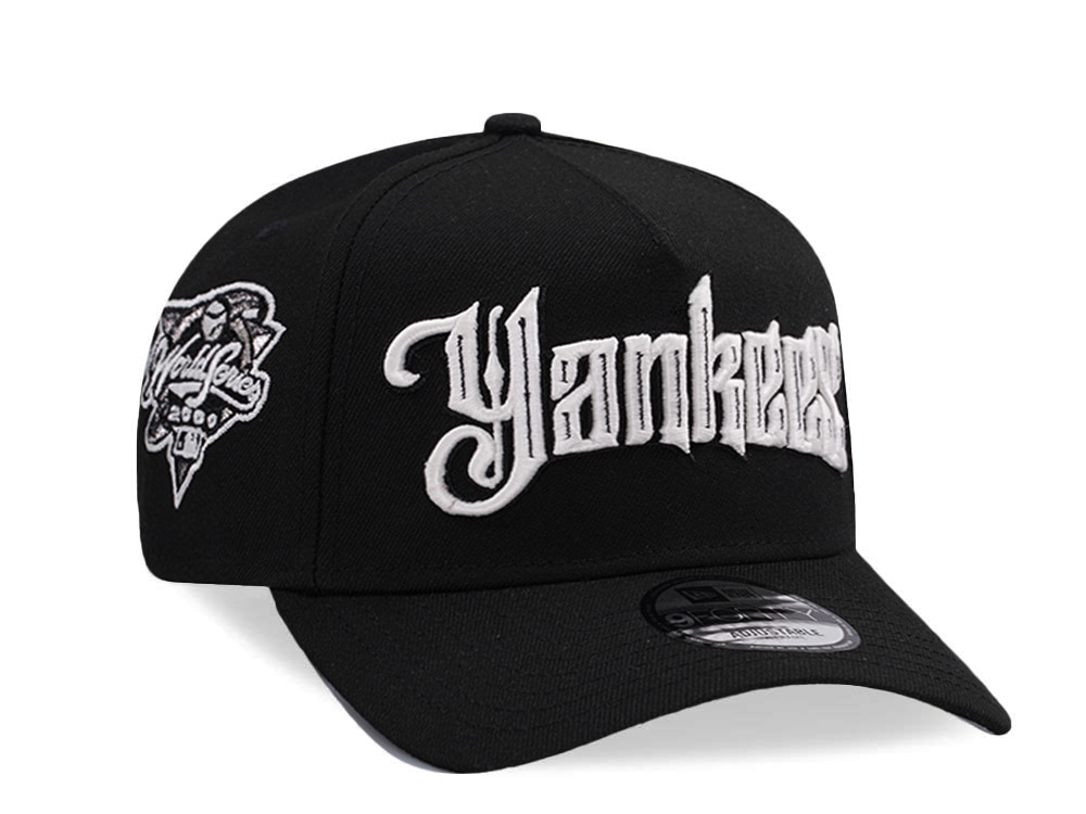 New Era New York Yankees World Series 2000 Black Prime Edition 9Forty A Frame Snapback Hat