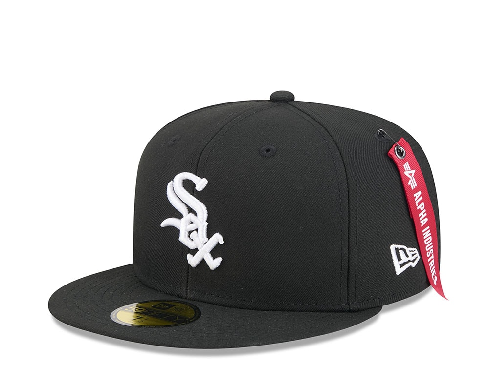 New Era Alpha Industries Chicago White Sox Navy Prime Edition 59Fifty Fitted Hat
