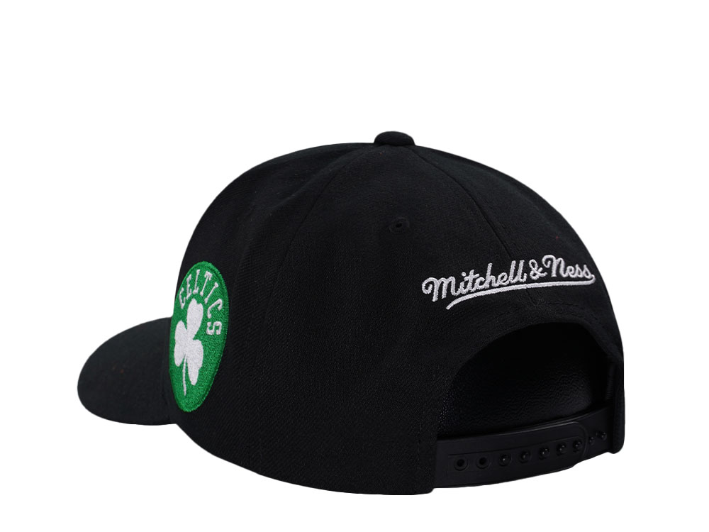 Mitchell & Ness Boston Celtics Pro Crown Fit Black Snapback Hat