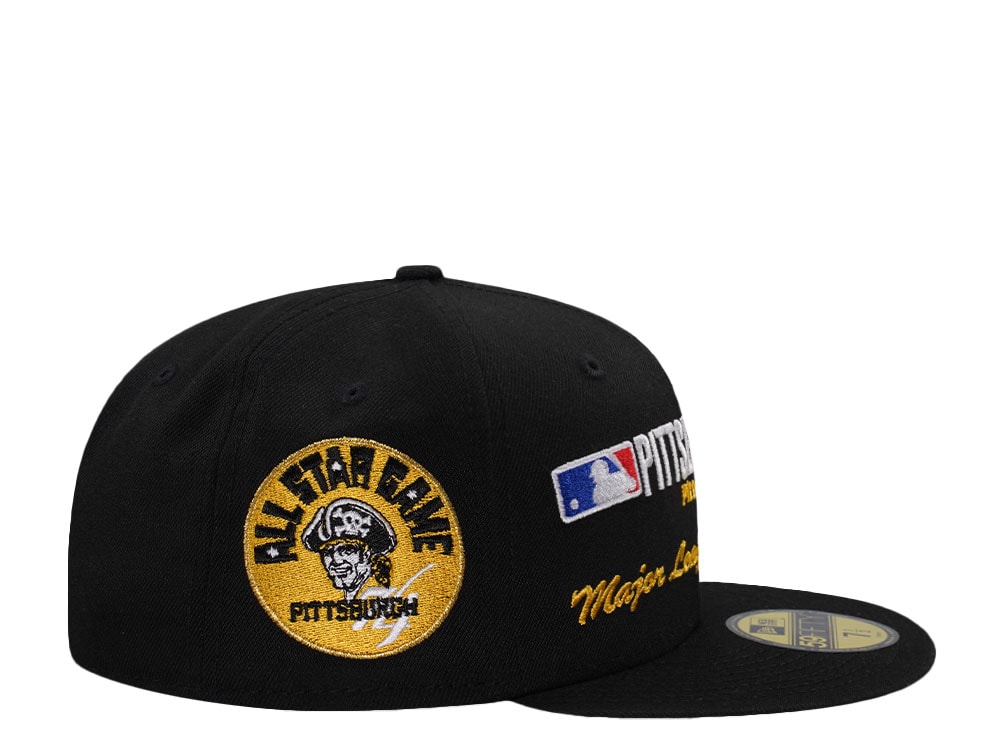 New Era Pittsburgh Pirates All Star Game 1974 Workleague Black Prime Edition 59Fifty Fitted Hat
