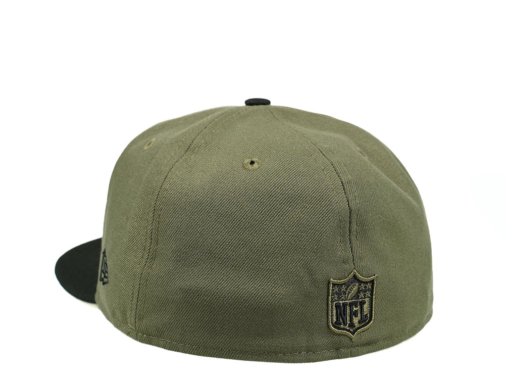 New Era San Francisco 49ers Olive Black Edition 59Fifty Fitted Hat