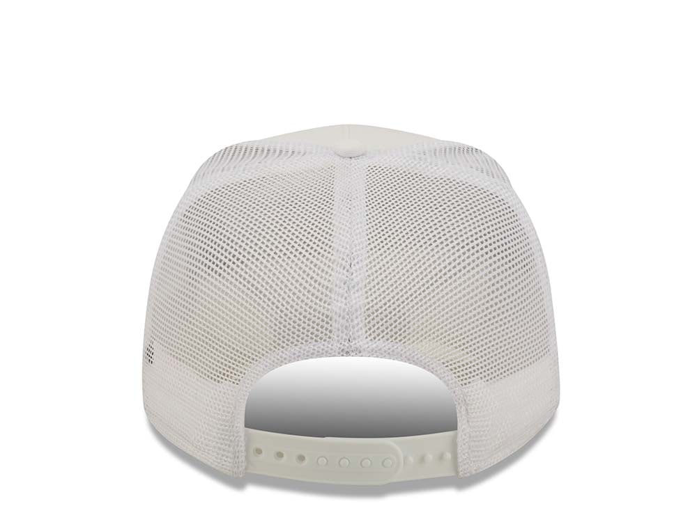 New Era Los Angeles Lakers Logo Overlay Trucker Snapback Hat