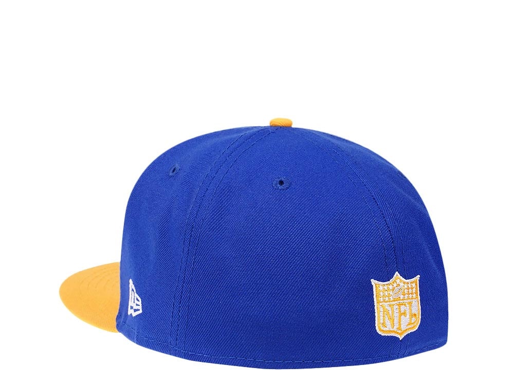 New Era Los Angeles Rams Two Tone Throwback Edition 59Fifty Fitted Hat