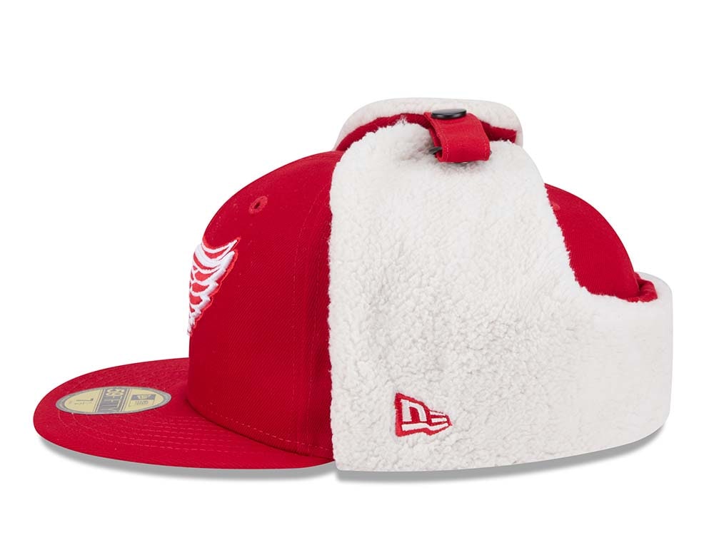 New Era Detroit Red Wings Classic Red 59Fifty Dogear Fitted Hat