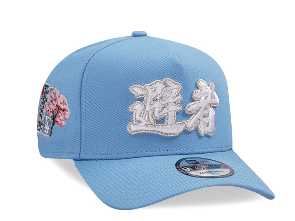 New Era Los Angeles Dodgers Tokyo Series Sky Blue Prime Edition 9Forty A Frame Snapback Hat