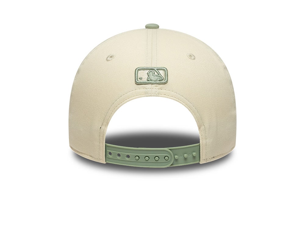New Era Los Angeles Dodgers Side Script Two Tone 9Forty M Crown Snapback Hat
