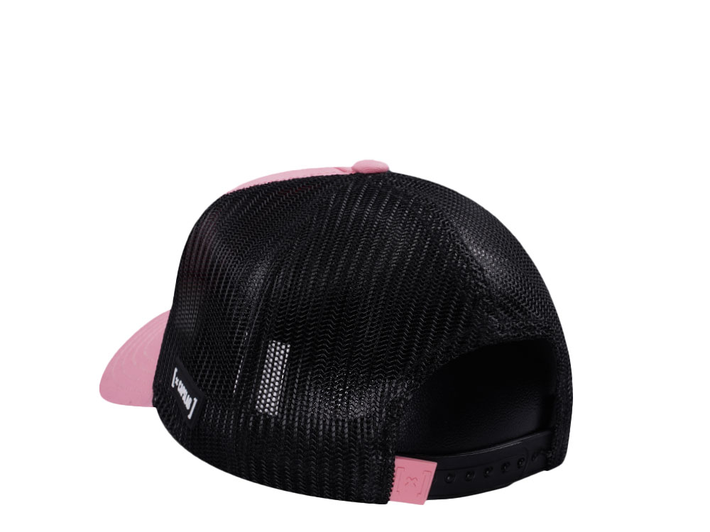 Capslab Cute Dreamland Pink Trucker Snapback Hat