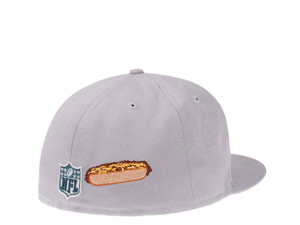 New Era Philadelphia Eagles City Icons Grey Edition 59Fifty Fitted Hat