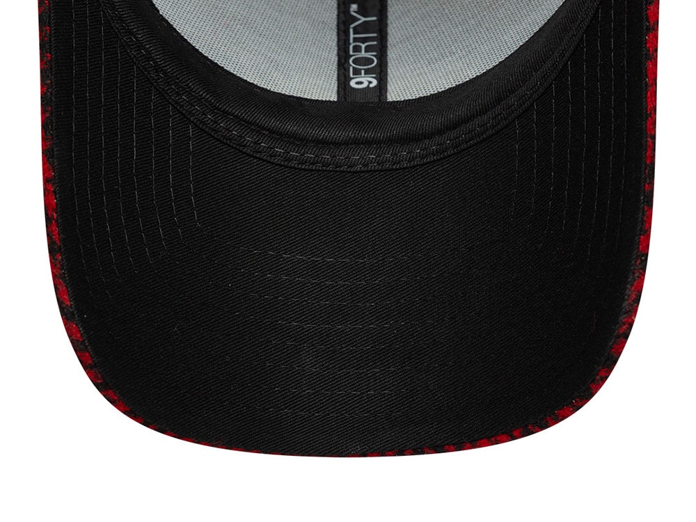 New Era Ac Milan Houndstooth Red Edition 9Forty Adjustable Hat